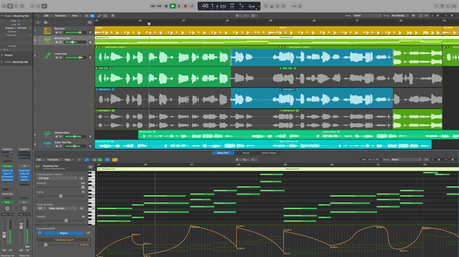 Apple Logic Pro X 11.1.1 音乐制作软件TNT直装苹果版